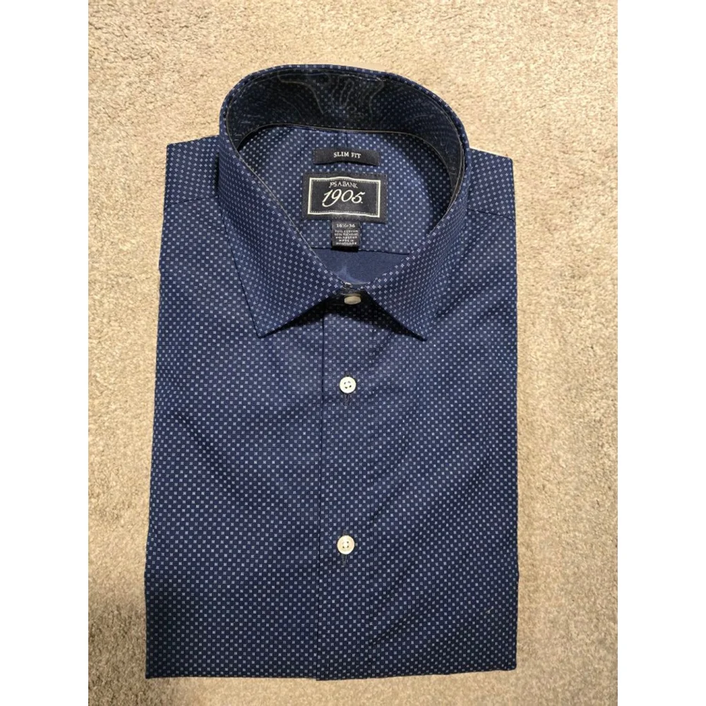 Jos a bank slim fit shirt*2 size 16 1/2-36 - Picture 4 of 4